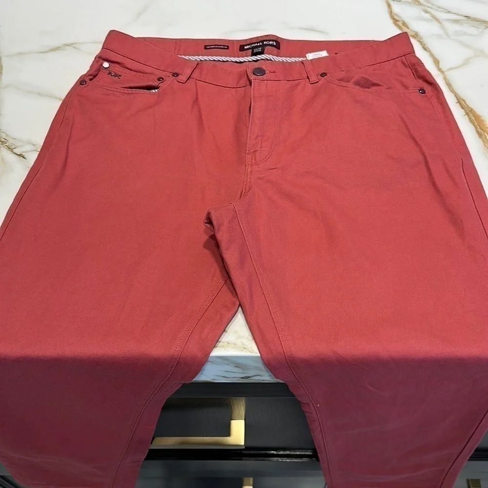 Michael Kors linen blend pants 33/32